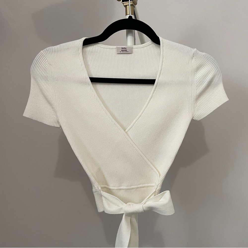 Little Moon Prunella Wrap Top